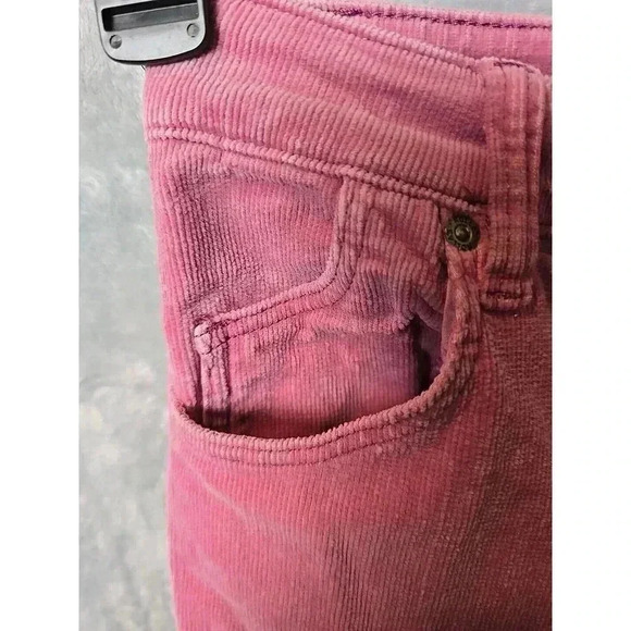 Rolla's Pants Ladies Pink Cordory East Coast Flare Size 28 IYKYK - Picture 4 of 16